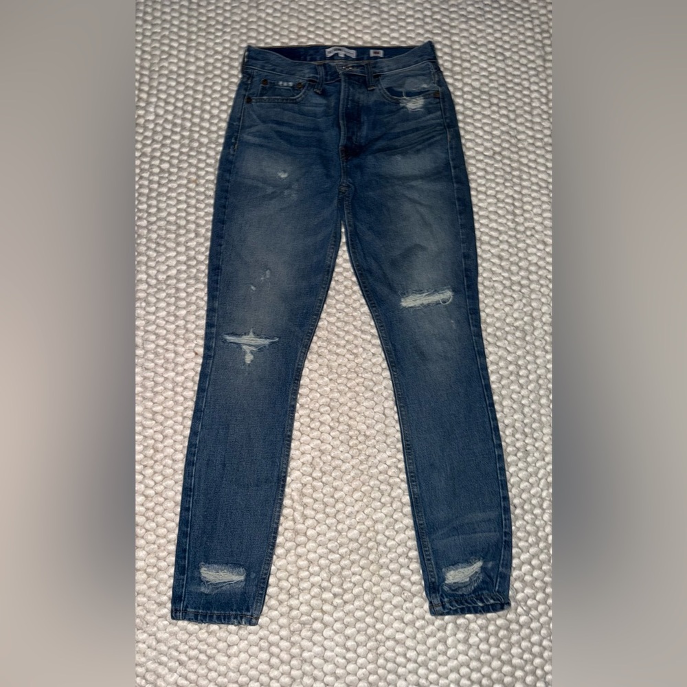 Re/Done Distressed Jeans 27